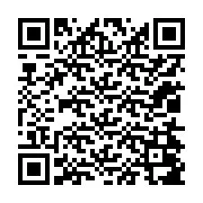 QR kód a telefonszámhoz +12014087085