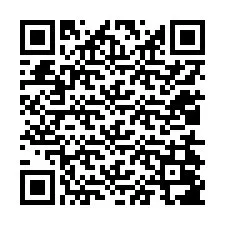 QR-код для номера телефона +12014087086