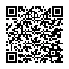 QR-код для номера телефона +12014087087