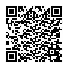 QR kód a telefonszámhoz +12014087088