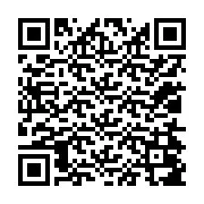 Kode QR untuk nomor Telepon +12014087089