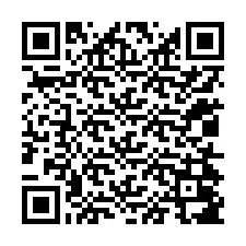 QR-код для номера телефона +12014087090