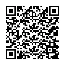 QR код за телефонен номер +12014087091