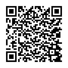 QR kód a telefonszámhoz +12014087094