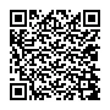 QR-koodi puhelinnumerolle +12014087096