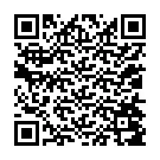 QR-код для номера телефона +12014087748