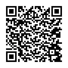 QR код за телефонен номер +12014087753