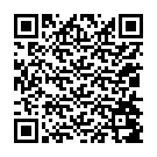 QR-код для номера телефона +12014087754