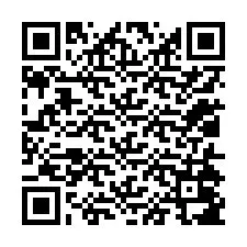 QR-koodi puhelinnumerolle +12014087859