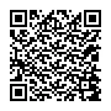 QR kód a telefonszámhoz +12014087861