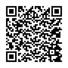 QR код за телефонен номер +12014087863