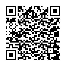 QR-koodi puhelinnumerolle +12014087864