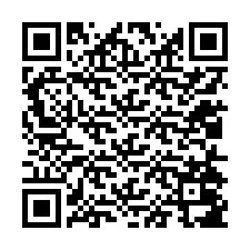 QR-код для номера телефона +12014087926