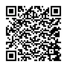 QR код за телефонен номер +12014087929