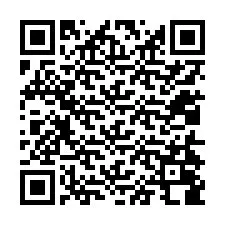 QR kód a telefonszámhoz +12014088143