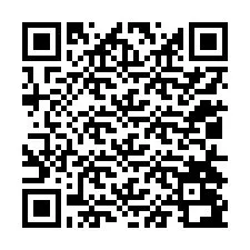 QR код за телефонен номер +12014092724