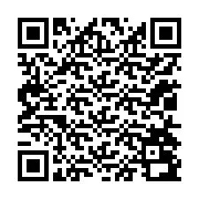 QR-koodi puhelinnumerolle +12014092725