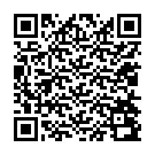 QR-code voor telefoonnummer +12014092726