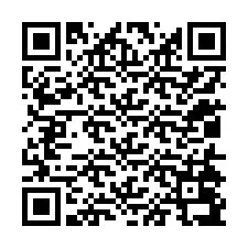 QR код за телефонен номер +12014097844