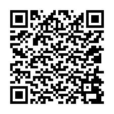 QR код за телефонен номер +12014097848