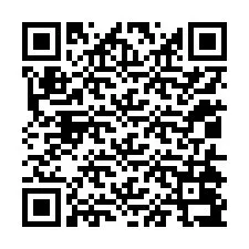 QR-koodi puhelinnumerolle +12014097850