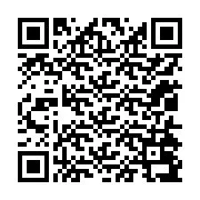 QR-koodi puhelinnumerolle +12014097855