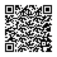 QR код за телефонен номер +12014104458