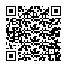 QR-koodi puhelinnumerolle +12014149697