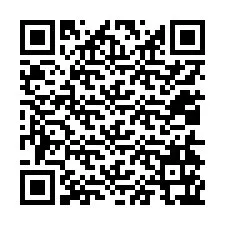 QR код за телефонен номер +12014167543