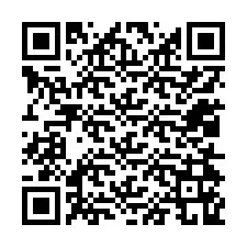 QR-koodi puhelinnumerolle +12014169097