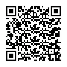 QR-koodi puhelinnumerolle +12014169105