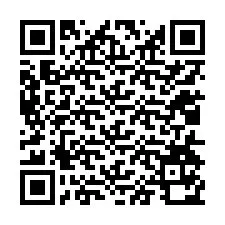 QR код за телефонен номер +12014170752