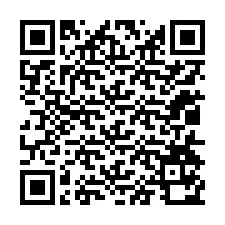 QR код за телефонен номер +12014170755