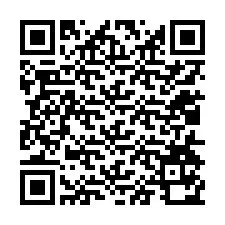 QR код за телефонен номер +12014170756