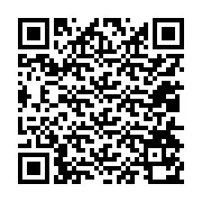 QR код за телефонен номер +12014170757