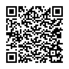 Kode QR untuk nomor Telepon +12014171166