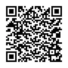 QR код за телефонен номер +12014171170