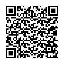 QR-koodi puhelinnumerolle +12014171468