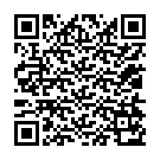 QR kód a telefonszámhoz +12014172449