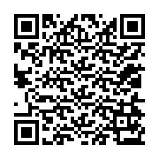 QR код за телефонен номер +12014173019