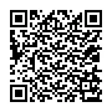 QR код за телефонен номер +12014173109