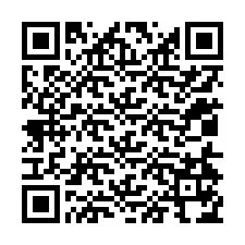 QR код за телефонен номер +12014174100