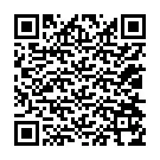 QR kód a telefonszámhoz +12014174399