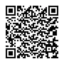 QR код за телефонен номер +12014174400