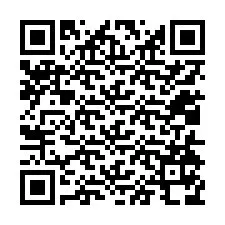 QR код за телефонен номер +12014178953