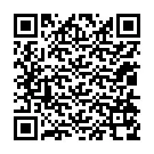 QR код за телефонен номер +12014178955