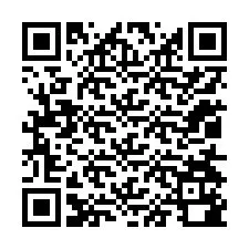 Código QR para número de teléfono +12014180385