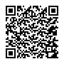 QR-koodi puhelinnumerolle +12014182157