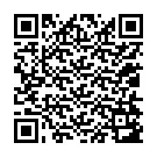 Codice QR per il numero di telefono +12014183458