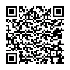 QR kód a telefonszámhoz +12014184107